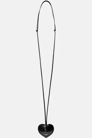Alaïa Le Coeur leather bag charm