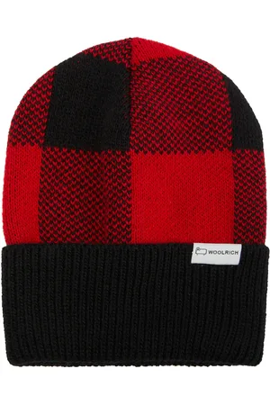 Woolrich Checked beanie