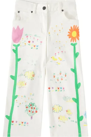 Stella McCartney Printed straight jeans