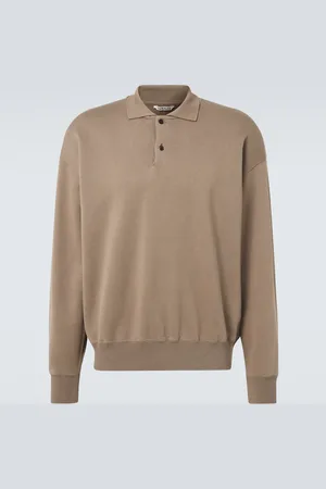 Auralee Cotton polo sweater