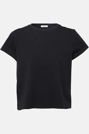 AGOLDE Adine cropped cotton jersey T-shirt