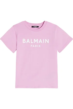 Balmain Logo cotton jersey T-shirt