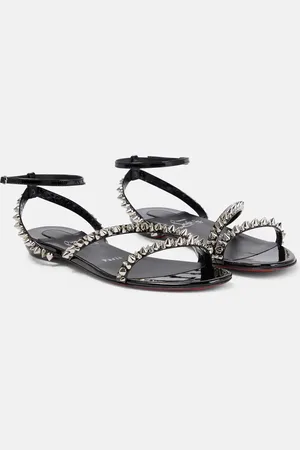 Christian Louboutin Mafaldina Spikes leather sandals