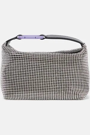 Eera Moonbag embellished mesh pouch