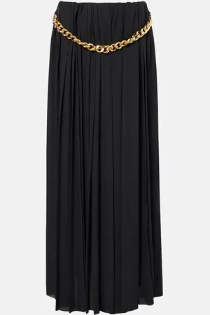 Balenciaga Pleated maxi skirt