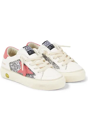Golden Goose May glitter leather sneakers