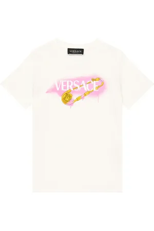 VERSACE Safety Pin cotton jersey T-shirt