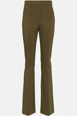 Max Mara Lari high-rise straight jersey pants