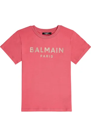 Balmain Logo cotton jersey T-shirt