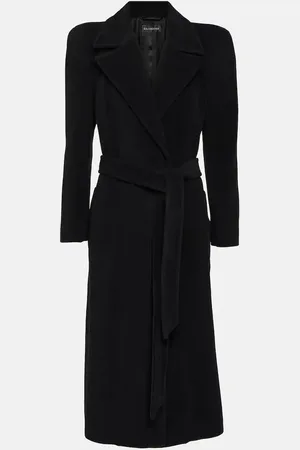 Balenciaga Cashmere and wool-blend coat