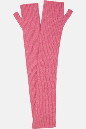 Barrie Fingerless cashmere gloves