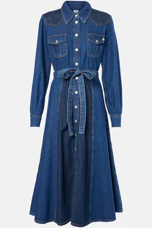 AG Jeans Marseille denim shirt dress