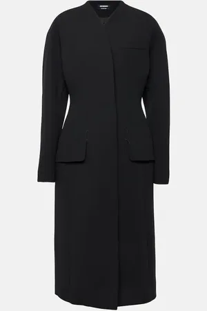 Jacquemus Le Manteau Ovalo single-breasted coat