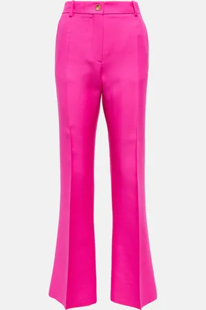 VALENTINO CrÃªpe Couture flared pants