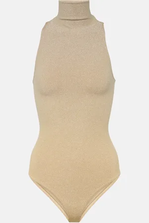 Wolford Fading Shine turtleneck bodysuit