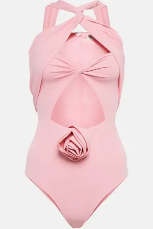 MAGDA BUTRYM Twisted jersey bodysuit
