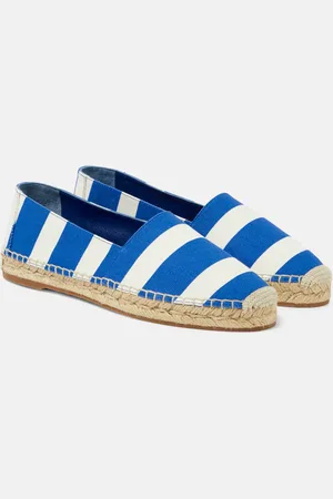 Manolo Blahnik Sparta canvas espadrilles