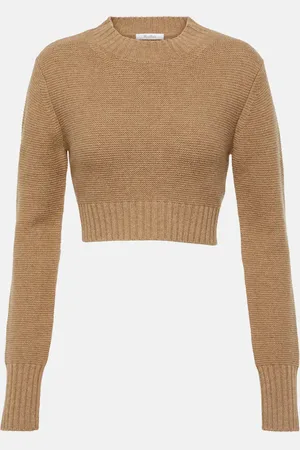 Max Mara Kaya cashmere cropped sweater