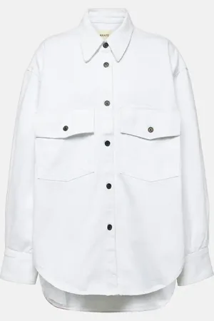 Khaite Mahmet denim shirt