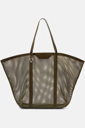 The Attico Via Del Mare mesh tote bag