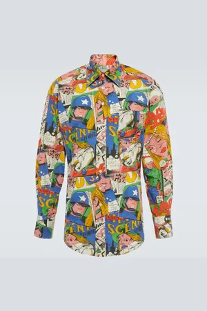 ERL Printed cotton shirt