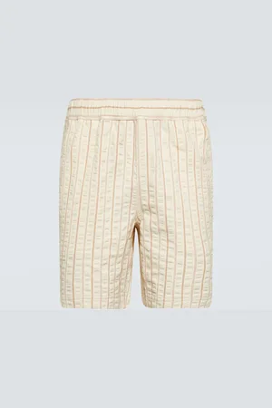 Orlebar Brown Louis striped cotton shorts