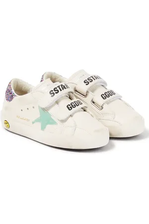 Golden Goose Old School glitter leather sneakers