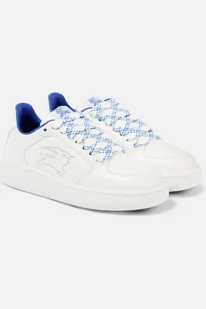 Burberry New Box leather sneakers