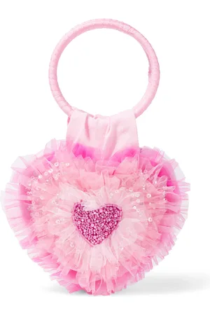 Tutu Du Monde Heartburst ruffled tulle shoulder bag