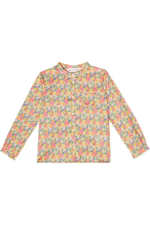 BONPOINT Balotine floral cotton blouse