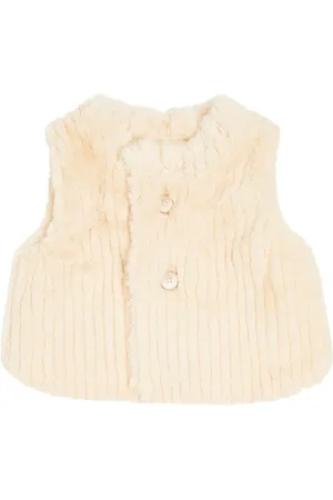 Donsje Baby Tinge faux fur vest