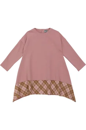 Il gufo Stretch-cotton dress