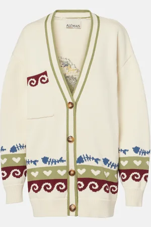 ALÉMAIS Bath House cotton cardigan