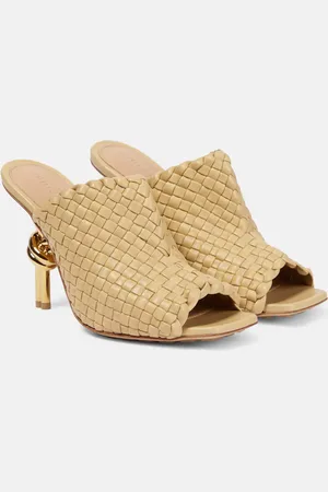 Bottega Veneta Knot leather mules