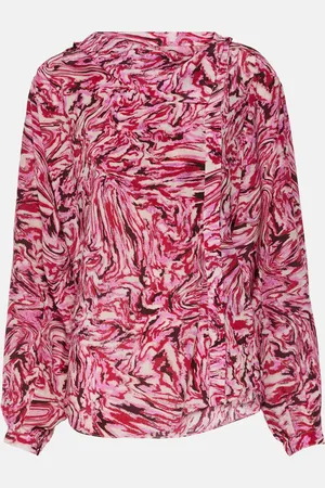Isabel Marant Tiphaine printed silk blouse