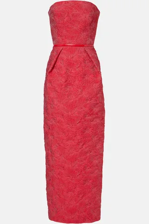 Max Mara Manto off-shoulder maxi dress