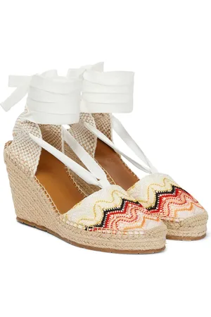 Missoni Chevron wedge espadrilles