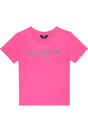 Balmain Logo cotton jersey T-shirt