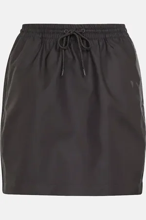 WARDROBE.NYC High-rise drawstring miniskirt