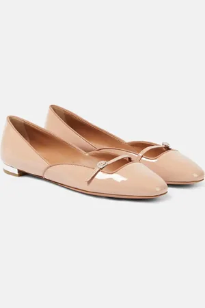 Aquazzura Soul Sister patent leather ballet flats