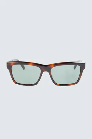 Saint Laurent Rectangular acetate sunglasses