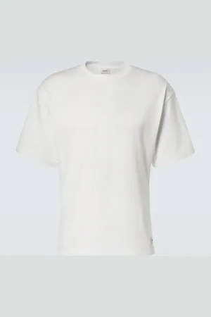 Saint Laurent Cotton-blend jersey T-shirt