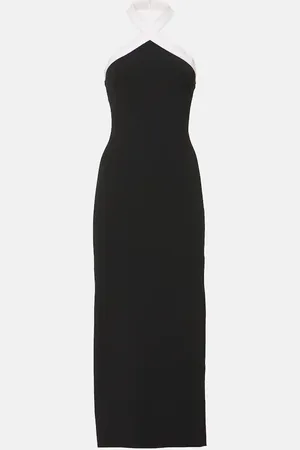 Roland Mouret Halterneck midi dress