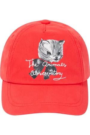 The Animals Observatory Printed cotton baseball cap