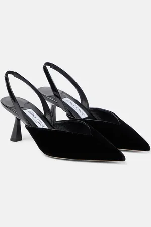 Jimmy Choo Maryanne SB 65 velvet slingback pumps
