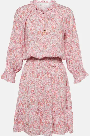 Heidi Klein Muskmelon Bay paisley minidress