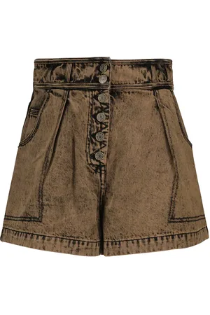 ULLA JOHNSON Ares cotton shorts
