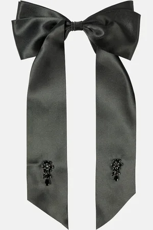 Simone Rocha Embellished bow-detail satin barrette