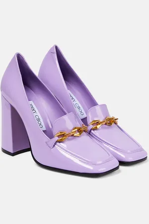 Jimmy Choo Diamond Tilda 100 patent leather pumps