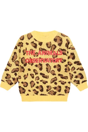 The Animals Observatory Arty Bull intarsia sweater